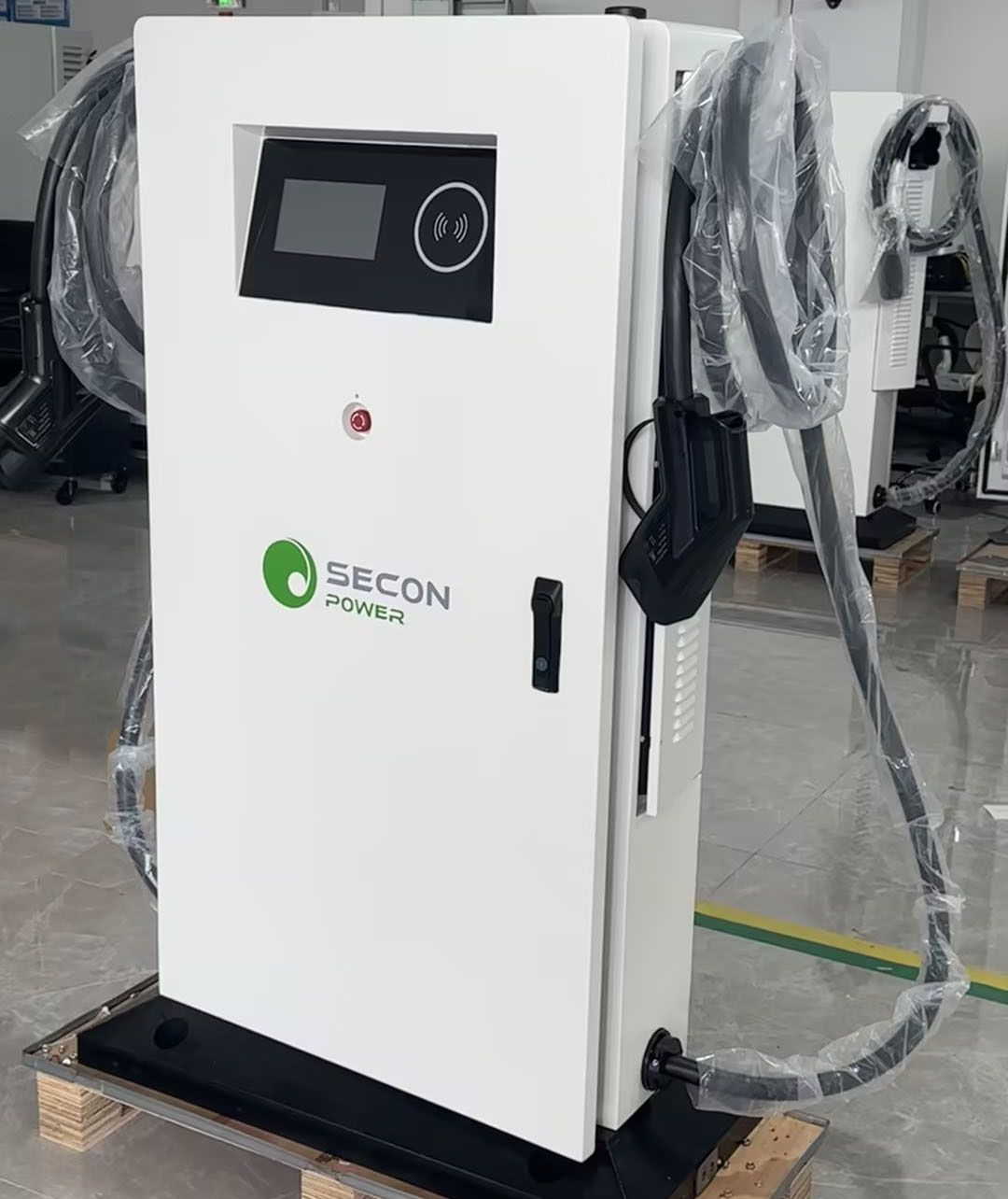 SECON Super DC EV-Schnellladestation 120 / 160 / 240 kW – OCPP 1.6J, 2 Ladekabel und 7-Zoll-Touchscreen – Bild 2